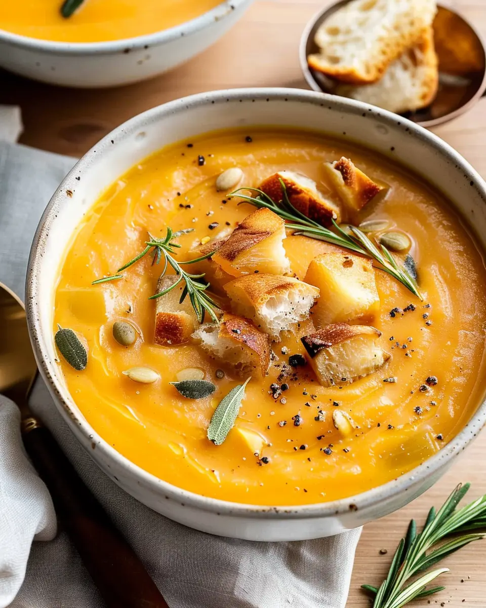 Roasted Butternut Squash Soup: A Cozy and Nourishing Delight