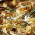 Herb-Infused Potato Gratin