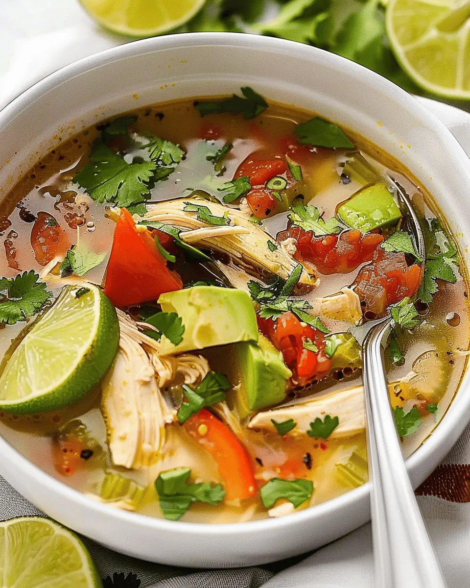 Mexican Chicken Lime Soup: Easy Comfort Food for Every Day