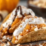Pumpkin Pie Dessert Tacos