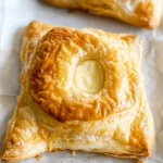 Cream cheese puff pastry danish
