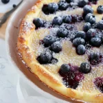Blueberry Dutch Baby Pancake
