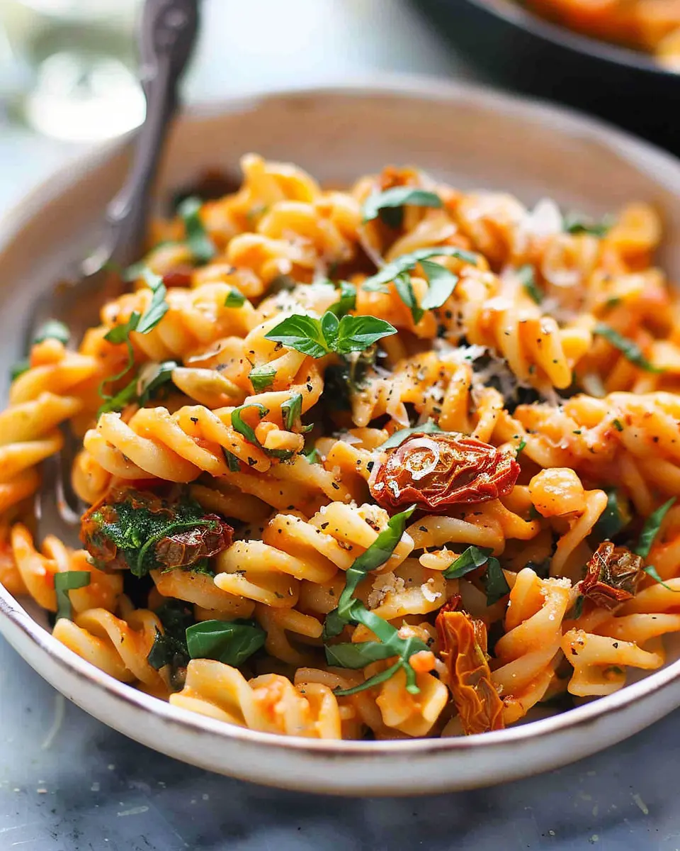 Sun-dried Tomato Pasta: A Quick &amp; Easy Family Favorite Recipe