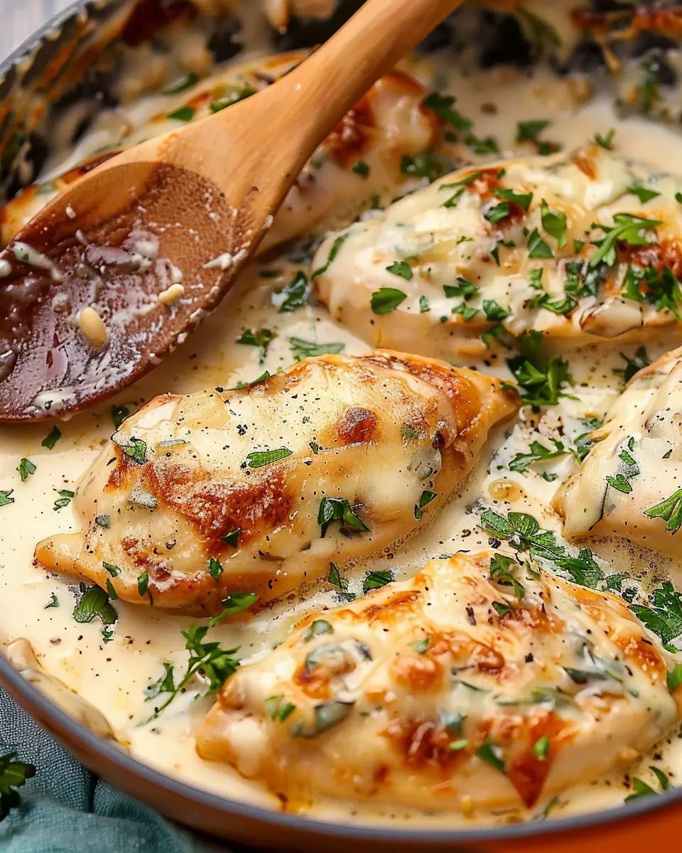 Cream Cheese Chicken with Turkey Bacon: Easy and Indulgent Delight