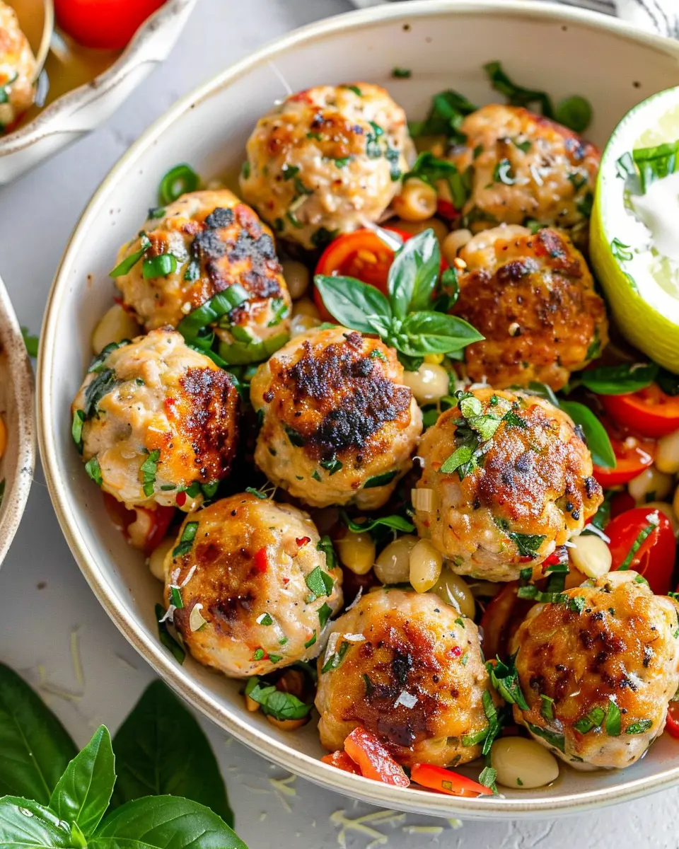 Mediterranean Chicken Meatballs: Easy Recipe for Flavorful Meals