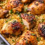 One-Pan Chicken and Rice Bake
