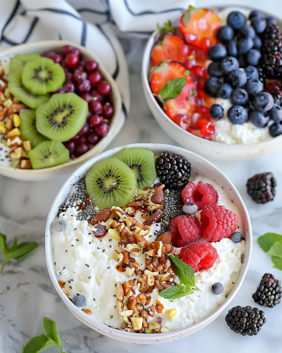High Protein Cottage Cheese Bowls: Easy and Delicious Ideas
